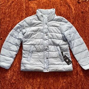 Light Blue Puffer Jacket